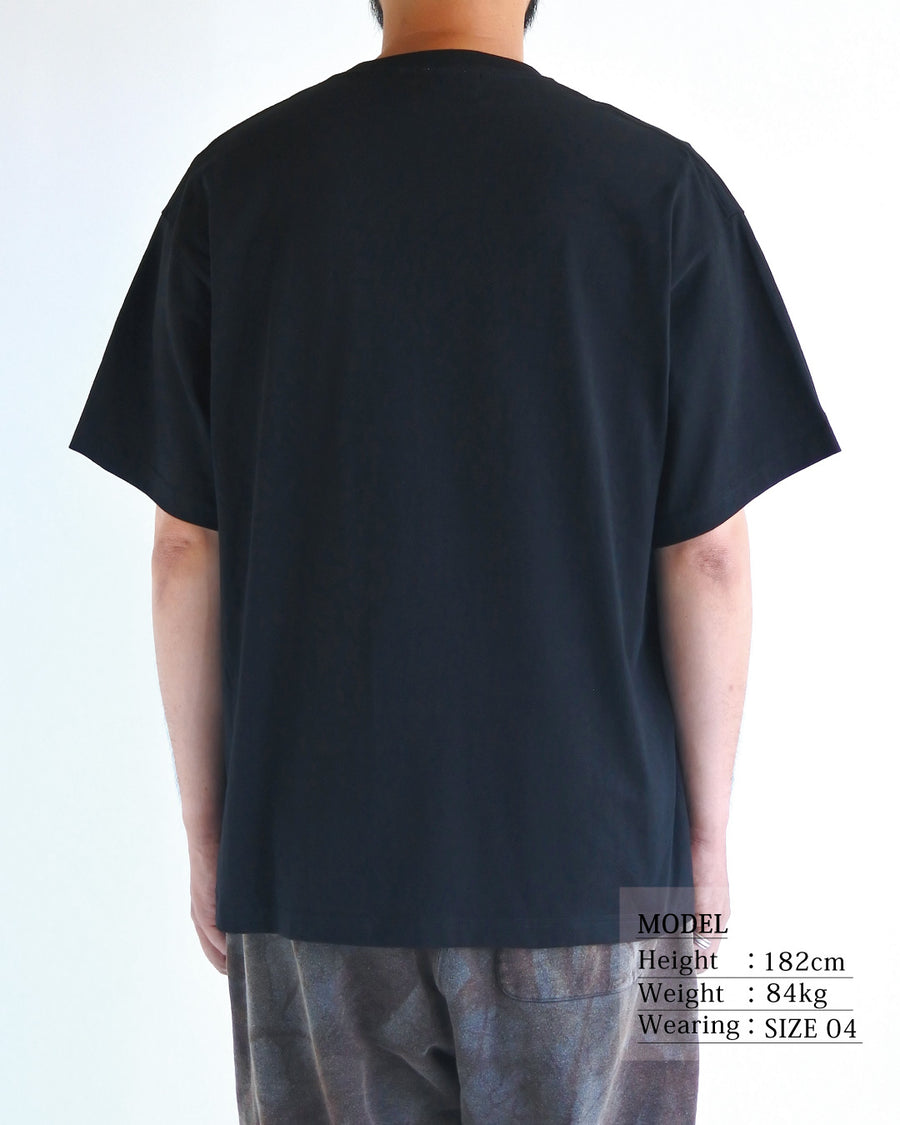 ANACHRONORM × Souvenyr NYC ジャンピング 半袖Tシャツ ブラック | コラボグラフィック ニューヨーク コットン100%