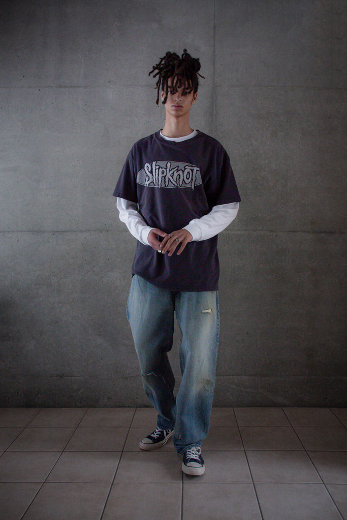 CONTEXT-003N 80's WIDE 5P PANTS