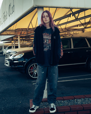 ANDK001 FADED 874 WORK PANTS CHARCOAL
