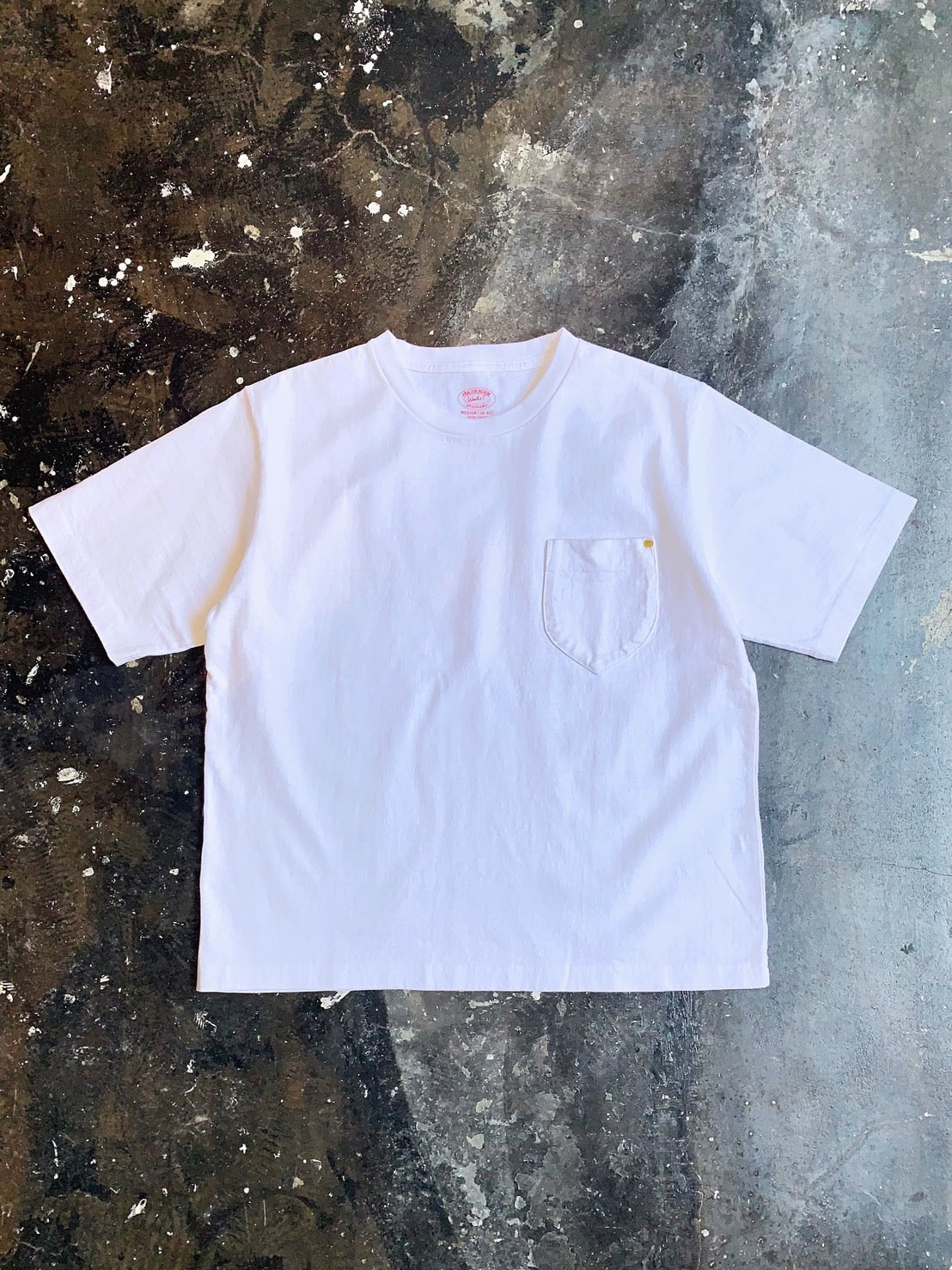 NM-TS03 STANDARD HEAVY WEIGHT S/S T-S WHITE