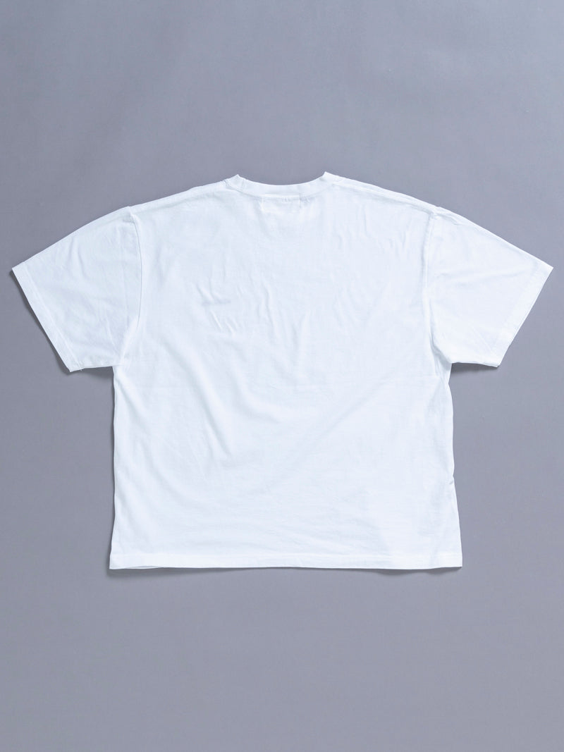 NM-TS09 STANDARD EMB S/S T-S WHITE