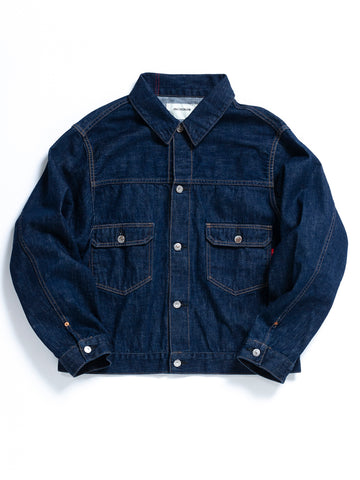 ANSE001 SUSTAINABLE 2nd WORK JACKET TYPE-newε INDIGO OW
