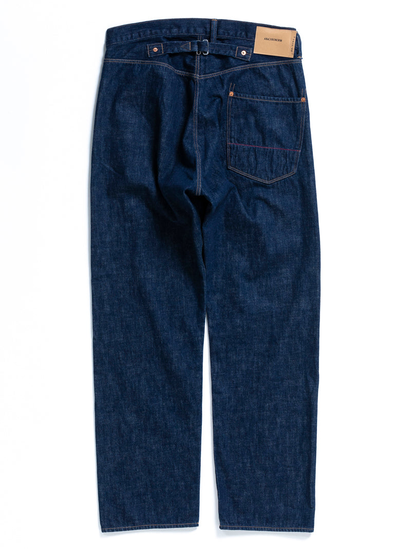 ANSE002 SUSTAINABLE STRAIGHT 5P PANTS TYPE-newπ INDIGO OW – ANACHRONORM