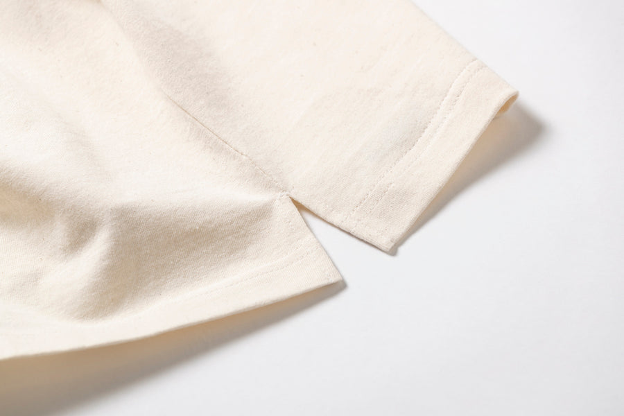 ANSE003 SIDE VENTS S/S T-S NATURAL