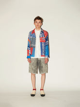 画像をギャラリービューアに読み込む, AN217 VINTAGE BANDANA COLLAGE SWING TOP JACKET MULTI COLOR
