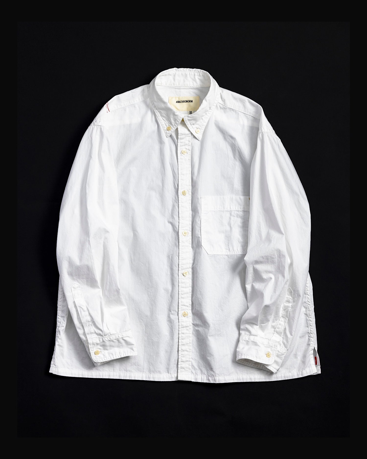 NM-SH06 STANDARD WIDE B.D SHIRTS WHITE