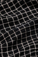 画像をギャラリービューアに読み込む, AN226 ROOM WIDE EASY PANTS BLACK CHECK
