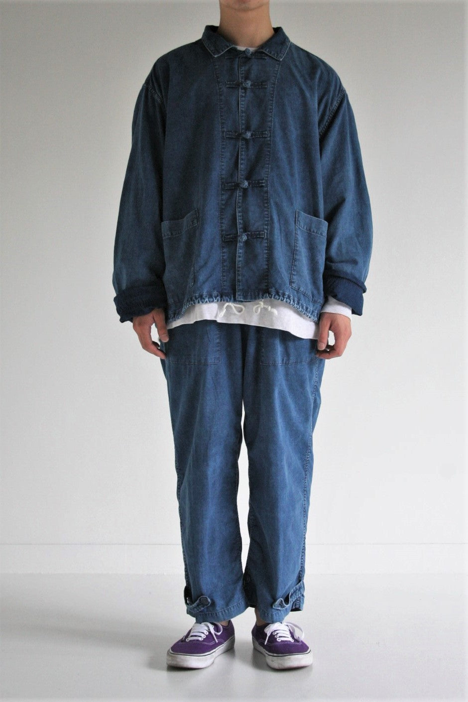 ANACHRONORM  CHINA COVERALL SHIRTS シャツ