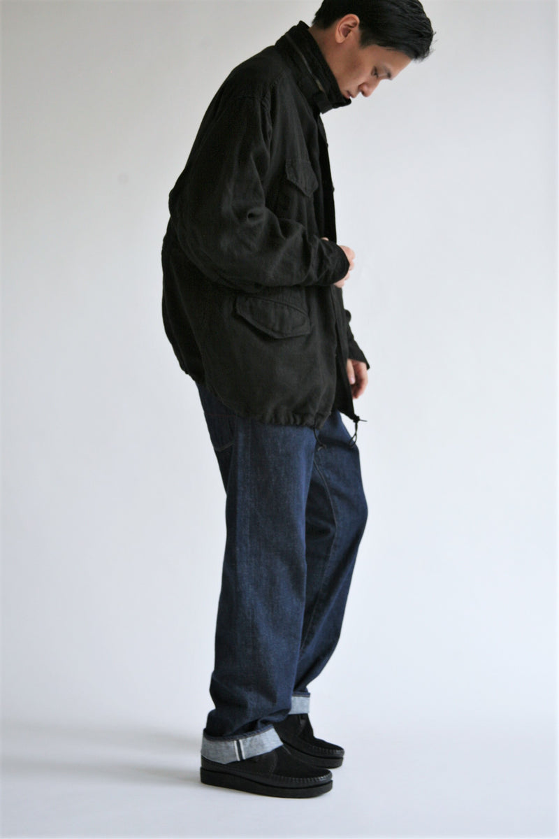 ANSE002 SUSTAINABLE STRAIGHT 5P PANTS TYPE-newπ INDIGO OW