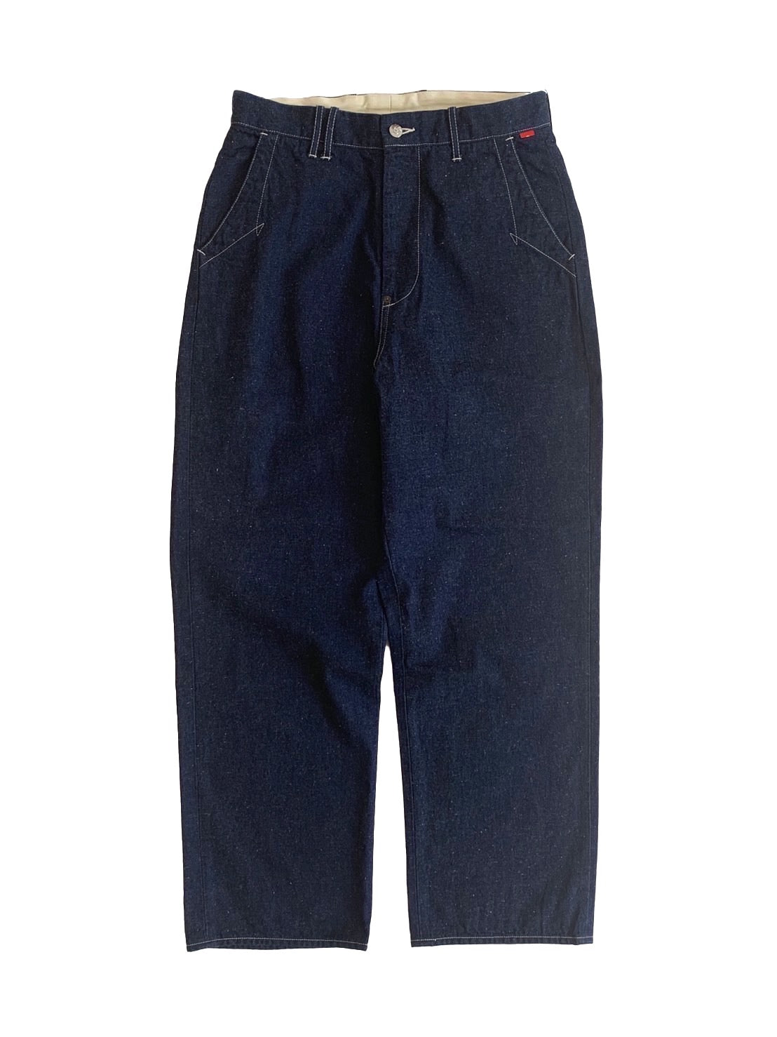 NM-TR01 DENIM WIDE TROUSERS INDIGO OW – ANACHRONORM