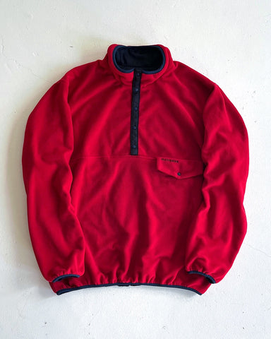 AN199 REVERSIBLE FLEECE RED×NAVY