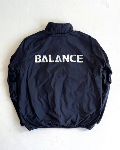 AN199-STCL STENCIL REVERSIBLE FLEECE RED×NAVY